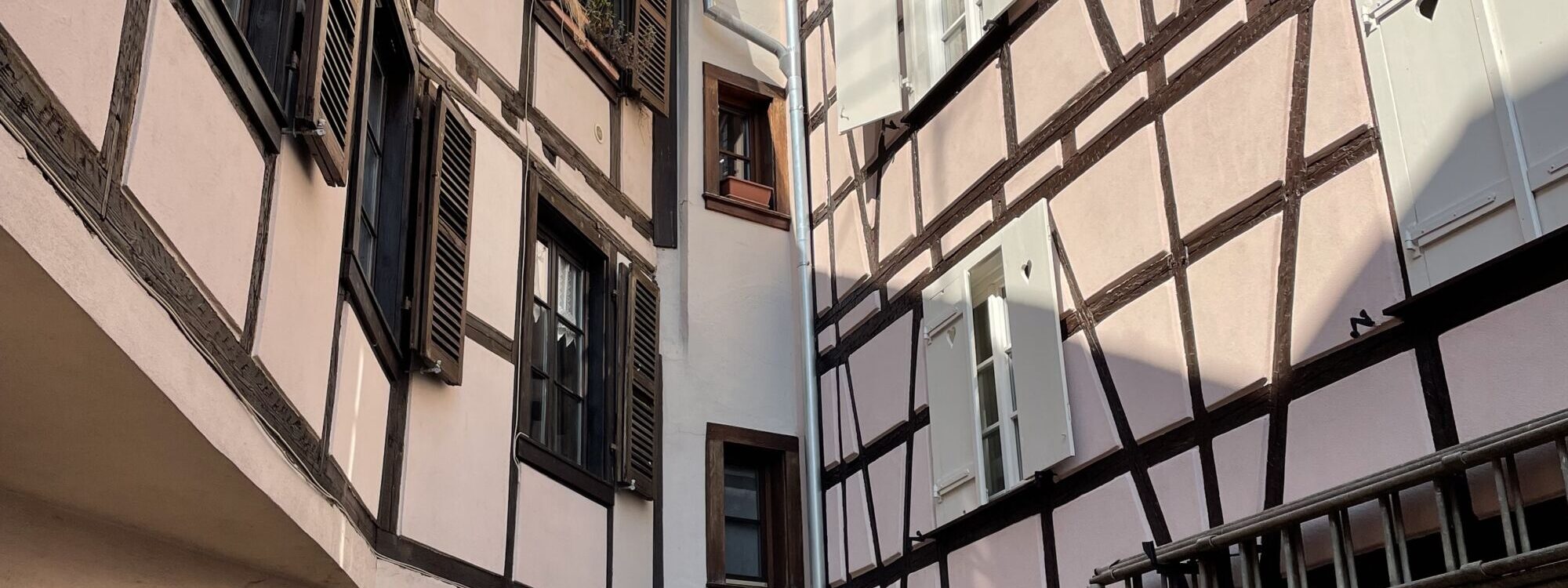 Ravalement façade colombage &#8211; Strasbourg (Petite France) Hœœnheim